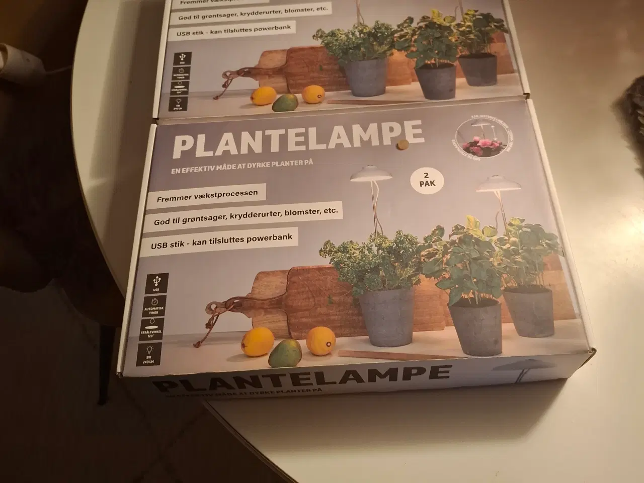 Billede 1 - Plante lamper 4 stk