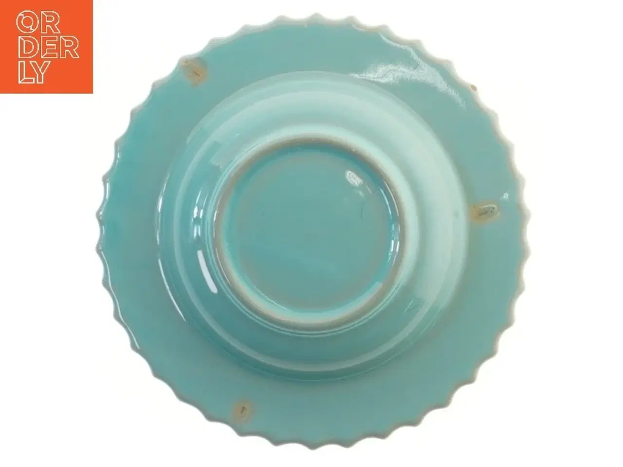 Billede 3 - Dekorativ tallerken (str. Ø 17 cm)