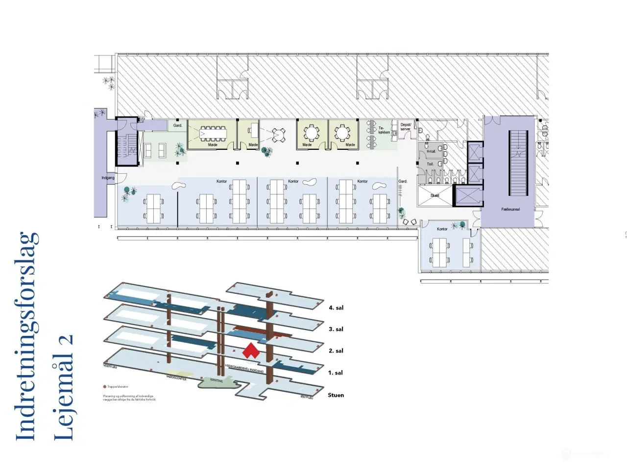 Billede 22 - Lyse og rummelige lokaler med udsigt til vandet