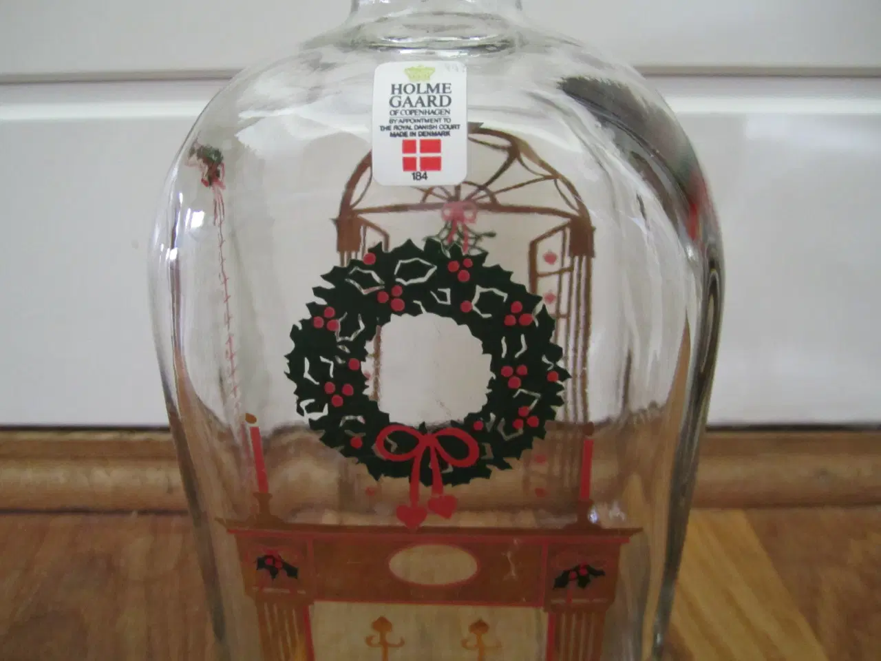 Billede 2 - HOLMEGAARD JULEFLASKE. 1984.