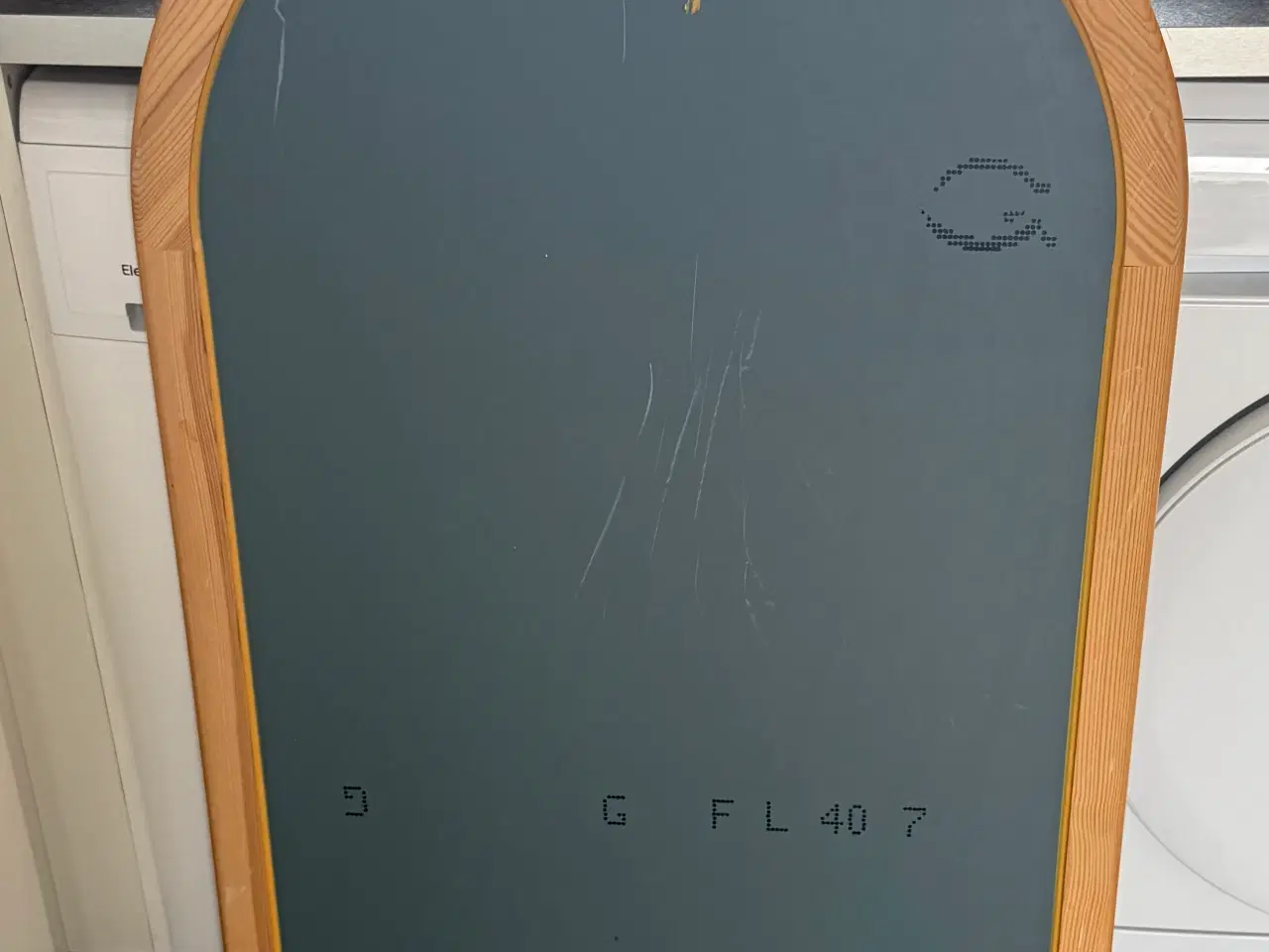 Billede 2 - Spejl med træramme