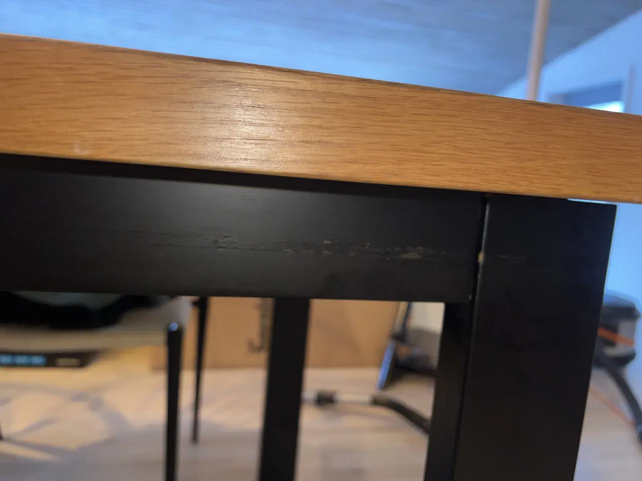 Billede 5 - Spisebord træ sildeben