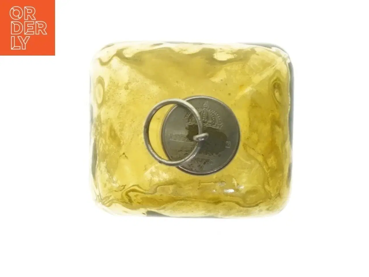 Billede 2 - Antik glasflaske (str. 15 cm)