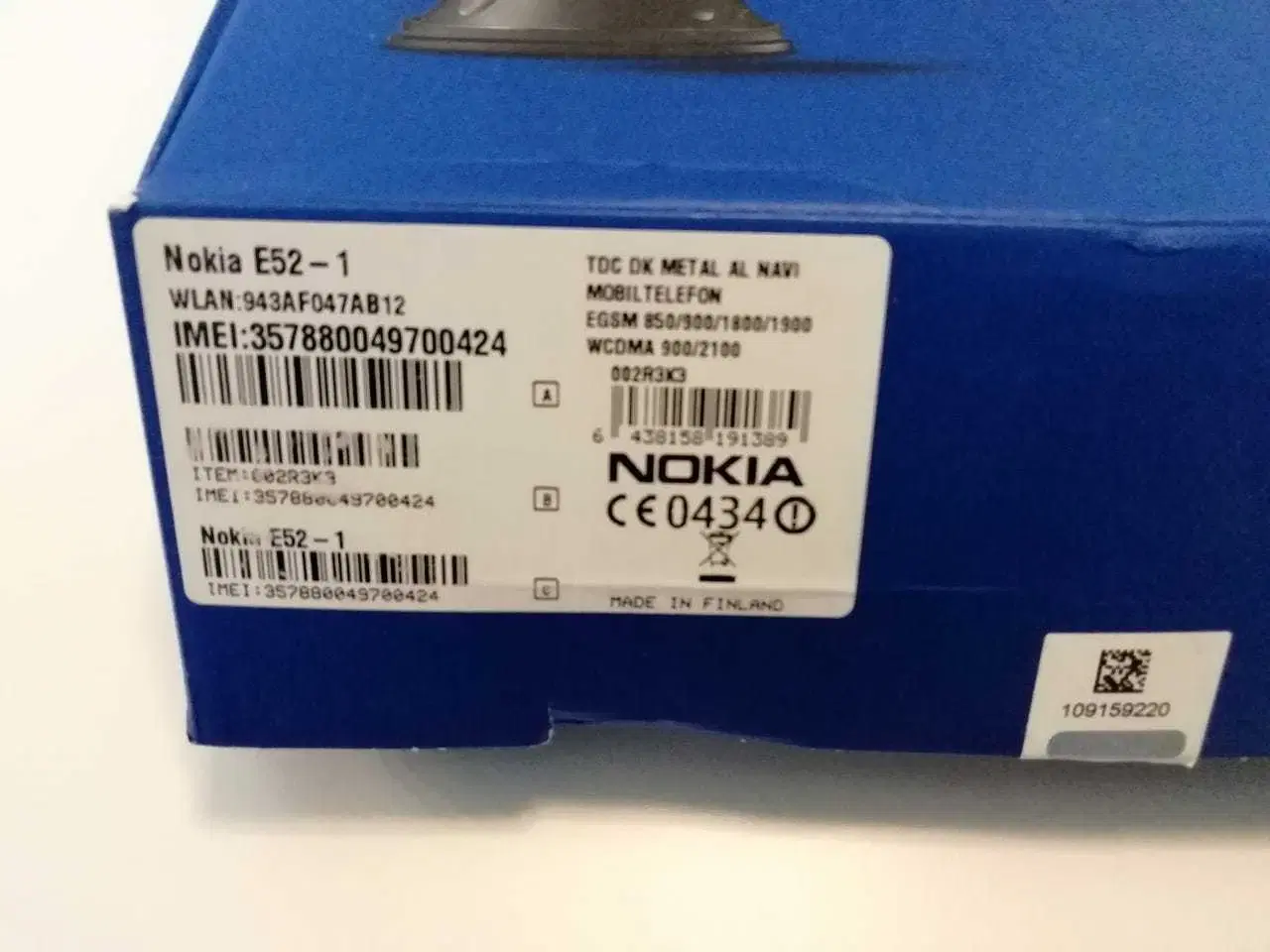 Billede 3 - Nokia E52 i god stand og med ekstra tilbehør 