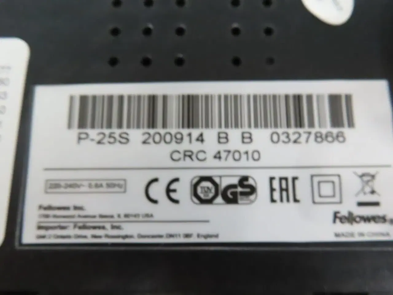 Billede 4 - Makulator FELLOWES P-255