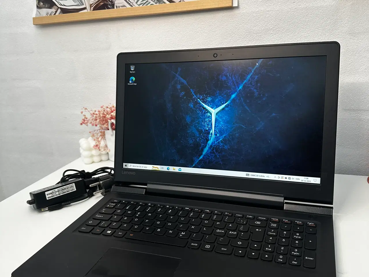 Billede 2 - Lenovo gaming bærbar 15,6”(Perfekt stand)