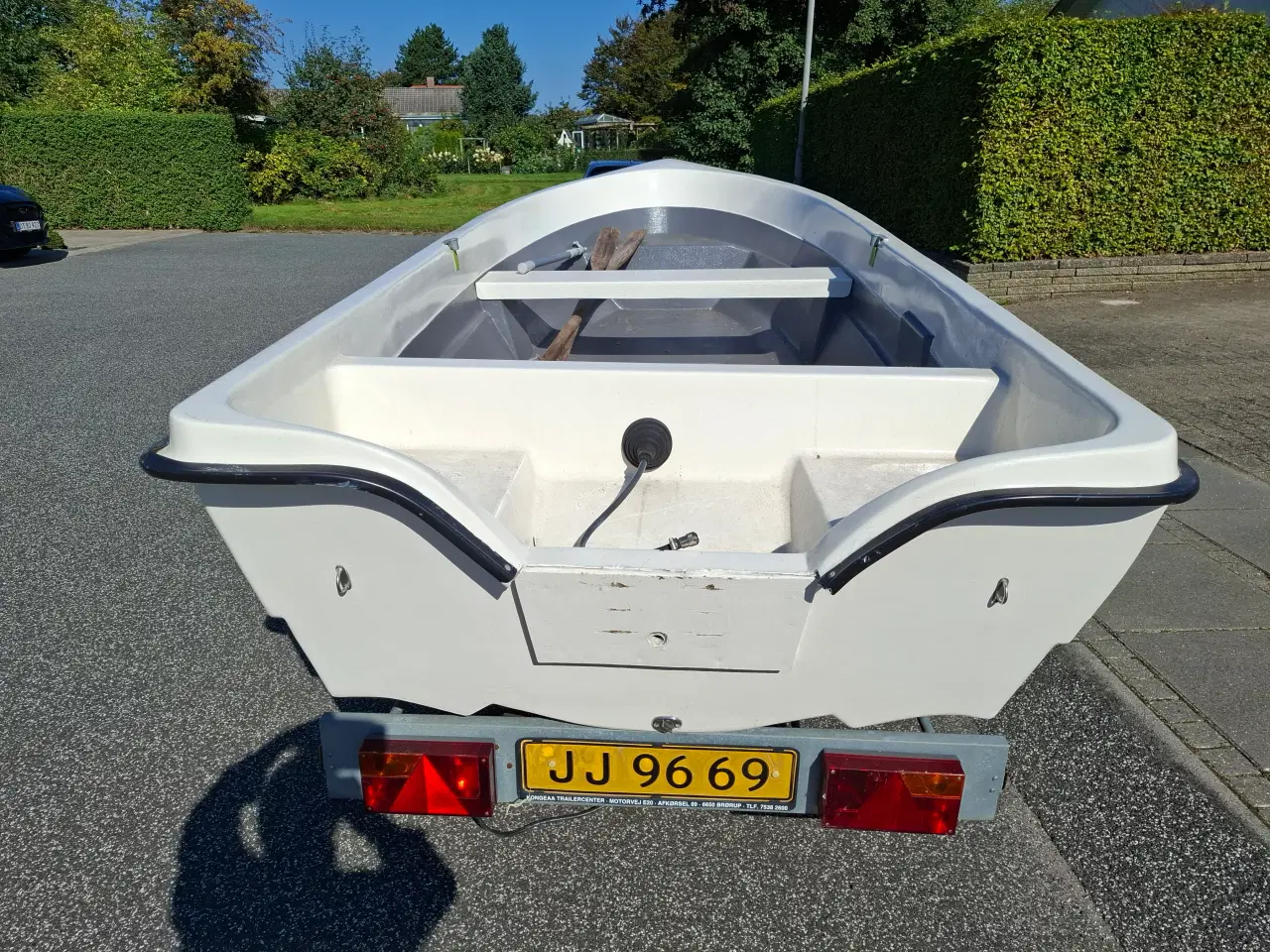 Billede 3 - Velholdt jolle med bådtrailer 
