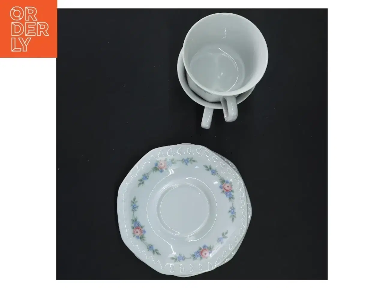 Billede 4 - Kaffekop sæt med underkop (str. Ø 12,5&7x9 cm)