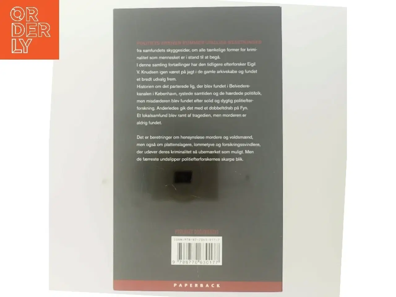 Billede 3 - Meldt til politiet : flere danske kriminalsager af Eigil V. Knudsen (Bog)