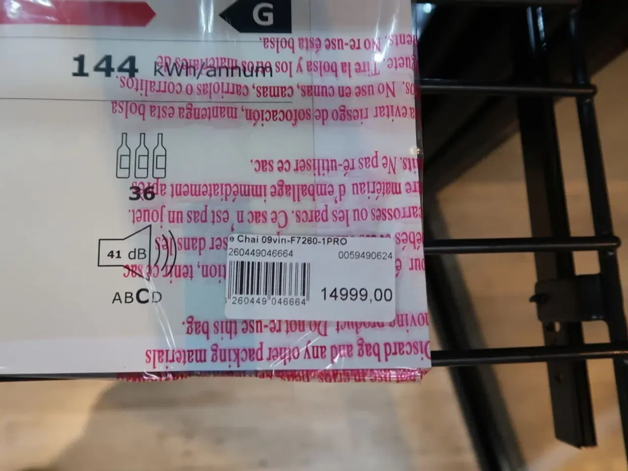 Billede 4 - Vinkøleskab LE CHAI 09VIN-F7260-1PRO