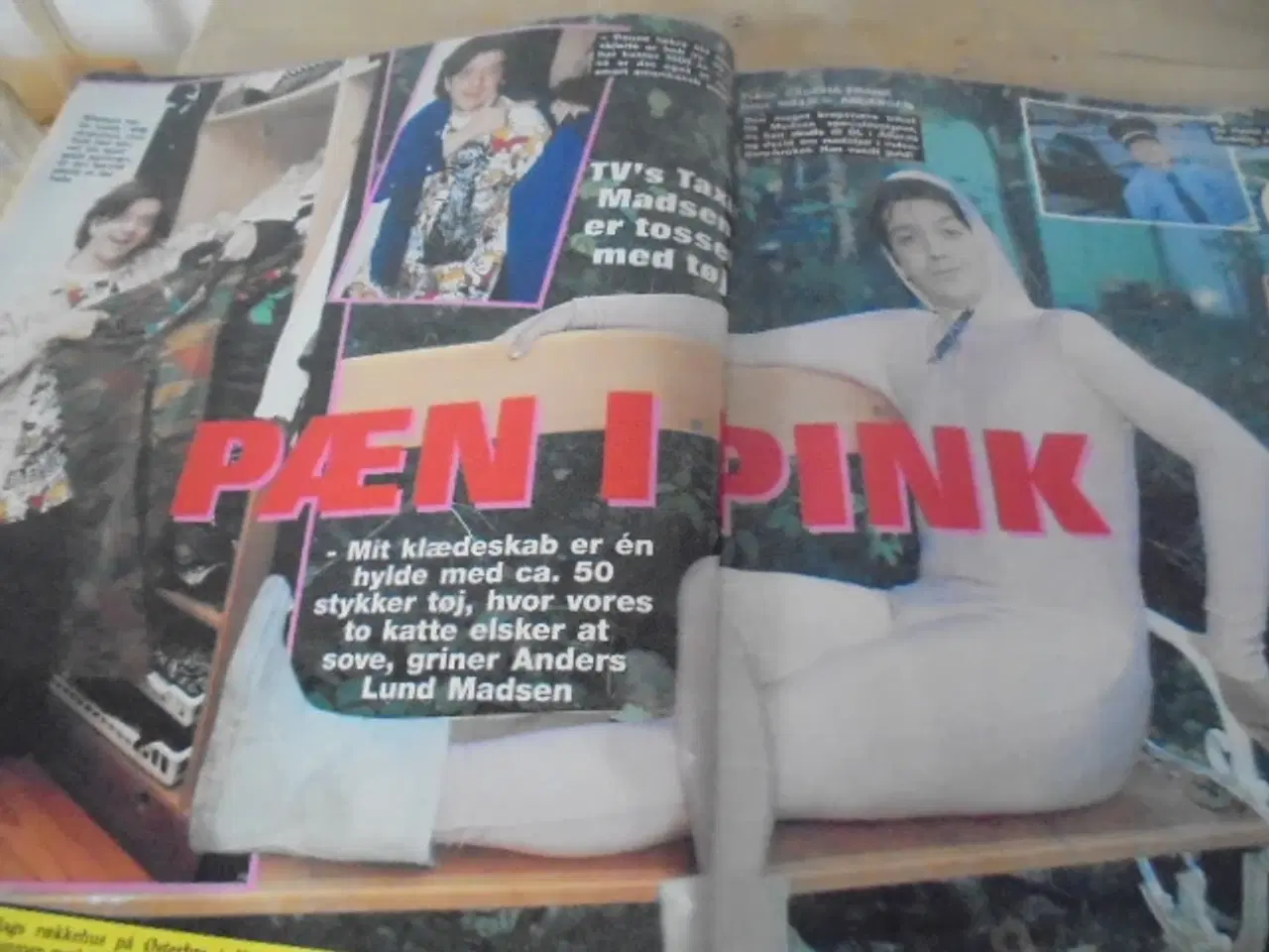 Billede 4 - Beskadiget Se og Hør blad med Kim Larsen og frue,