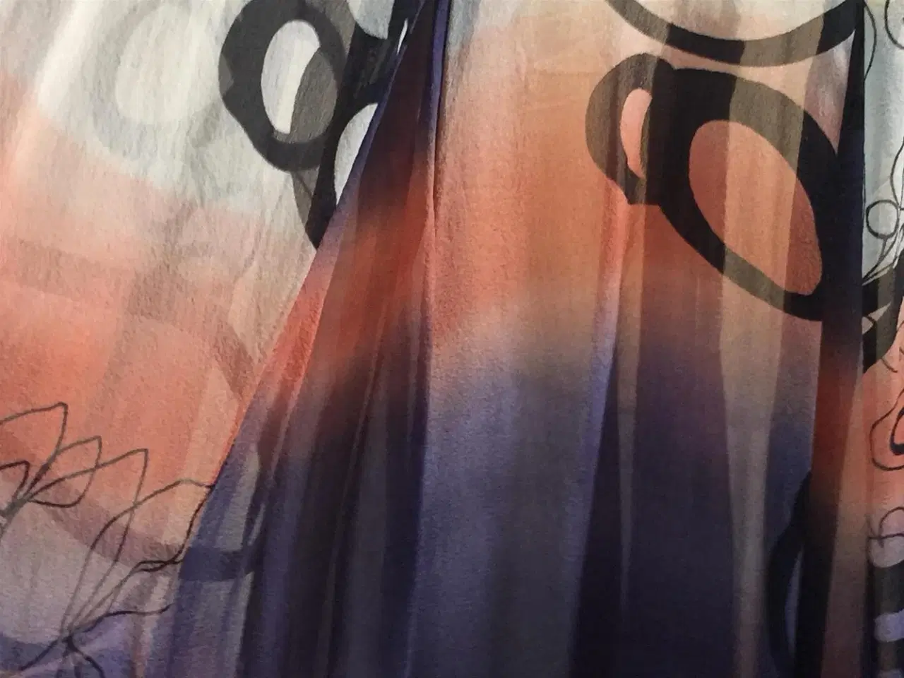 Billede 3 - Daniele Allesandrini, flot silkenederdel, str 36