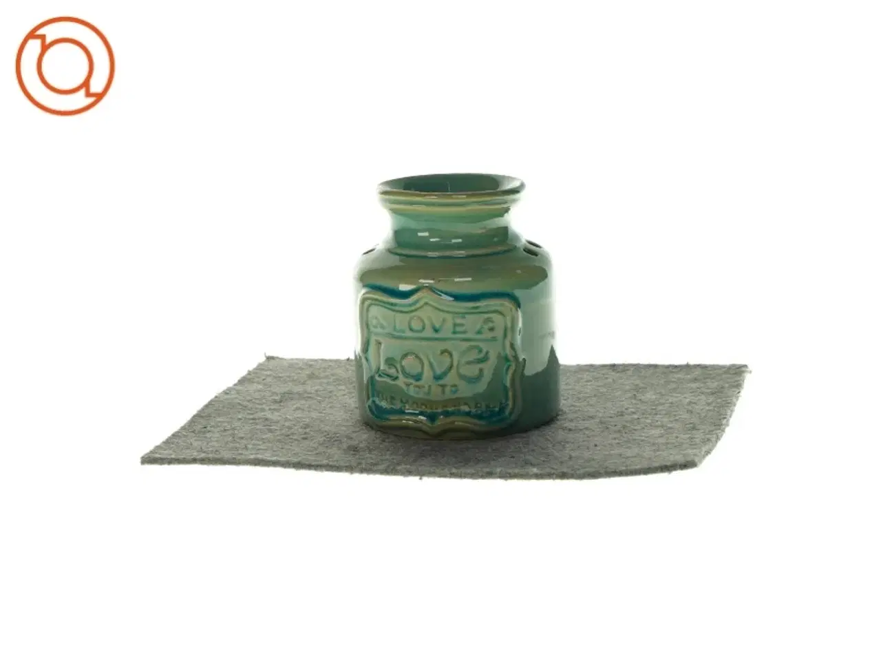 Billede 1 - Til fyrfadslys. Khiam (str. 12 x 10cm)