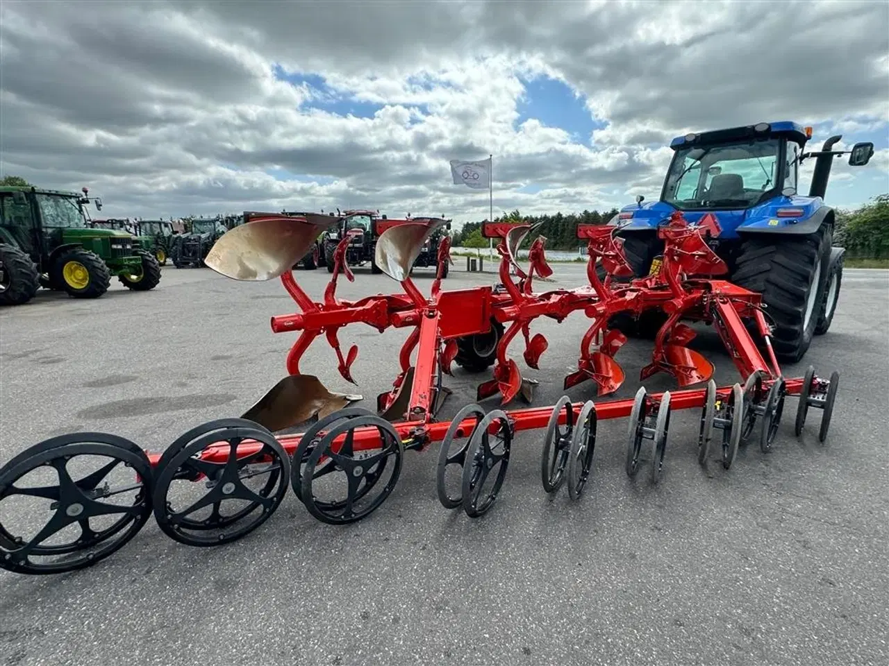 Billede 5 - Kuhn Varimaster L 5 FURET MED INTEGRERET MED PAKKER!