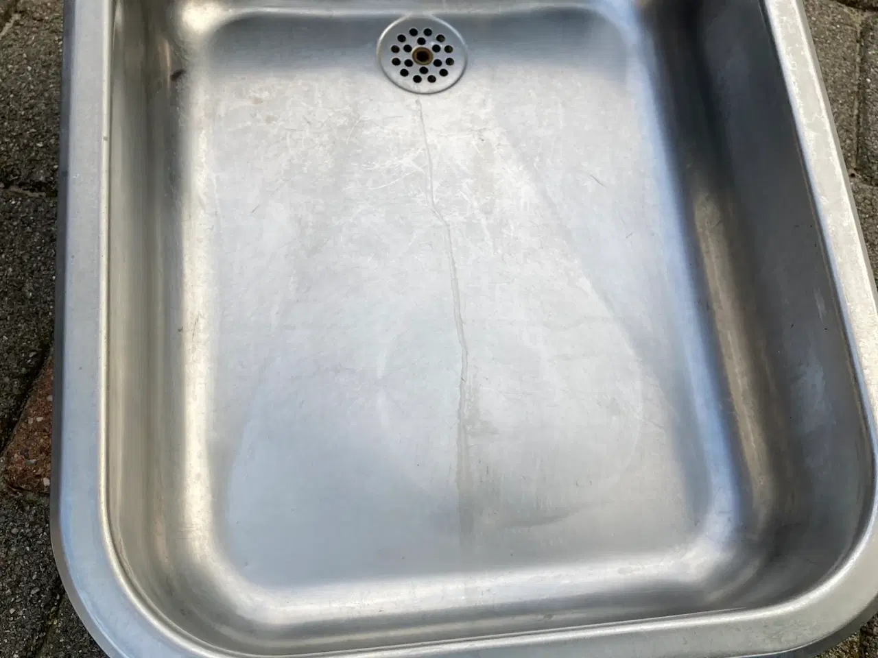 Billede 1 - Stålvask til 60 cm skab