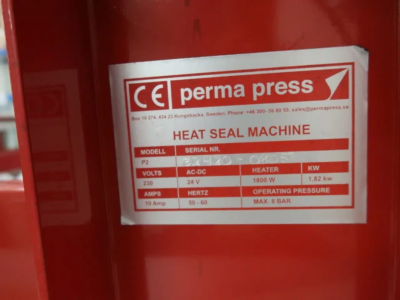 Billede 6 - Varmepresse PERMA PRESS P2