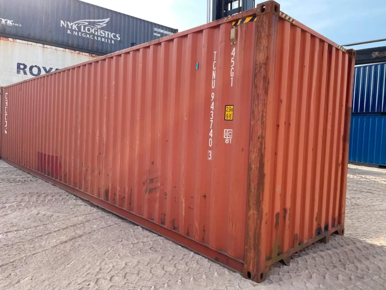 Billede 2 - Står på Sjælland billig 40 fods HC Container - ID: