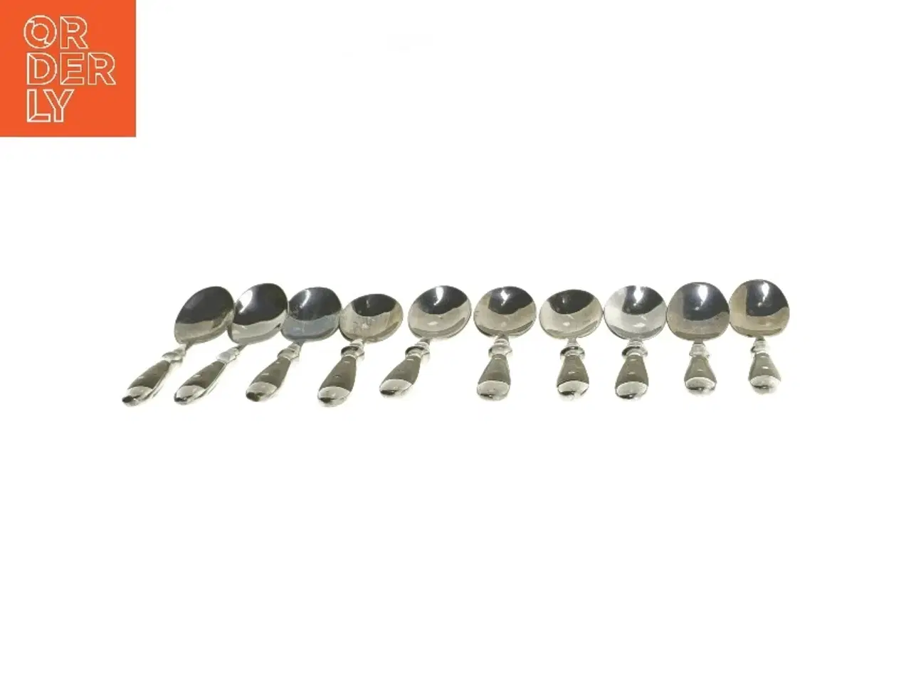 Billede 2 - Sæt med 10 skeer (str. 10 styk, 12,5 cm)