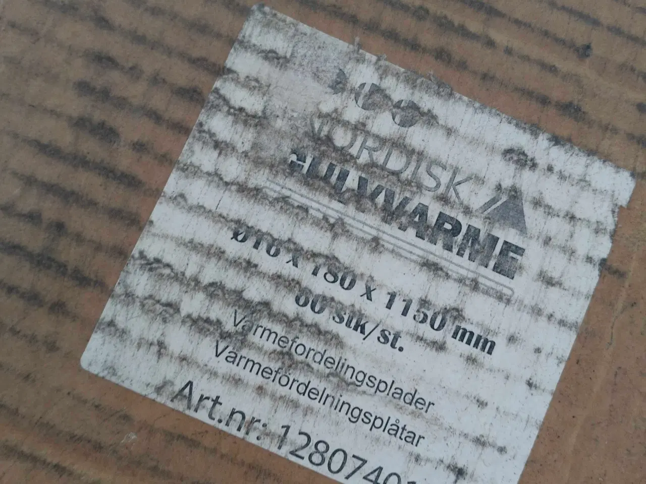 Billede 3 - Plader til gulvarme slanger 