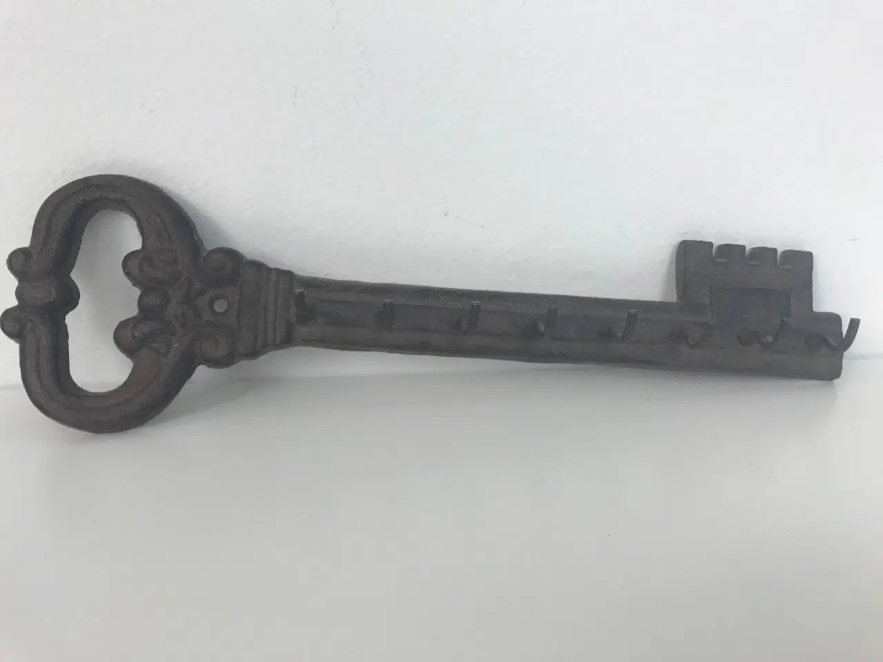 Billede 1 - Vintage knage i støbejern (nøgle)