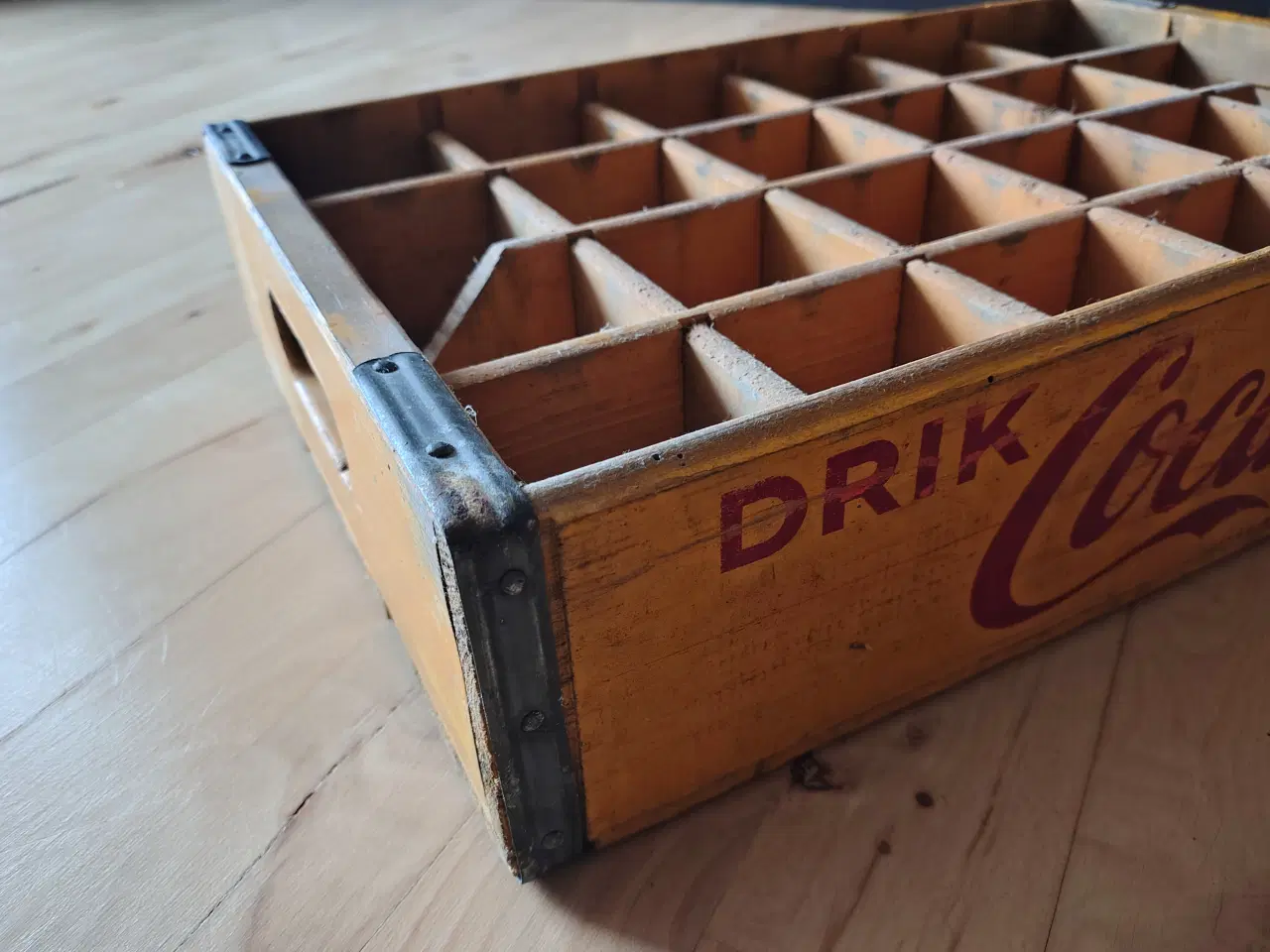 Billede 2 - Coca Cola sodavandskasse, retro