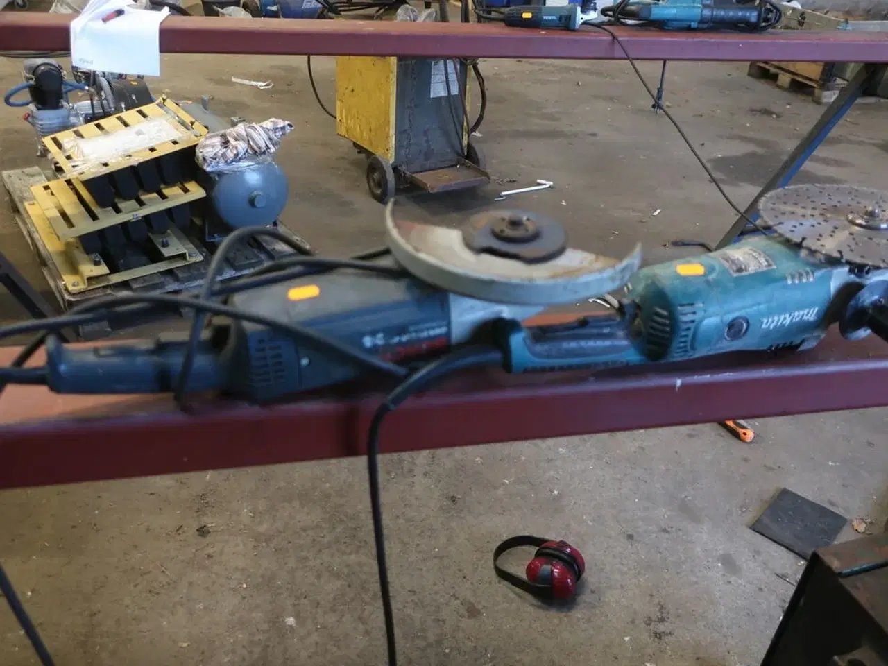 Billede 1 - 2 stk. vinkelslibere BOSCH & MAKITA