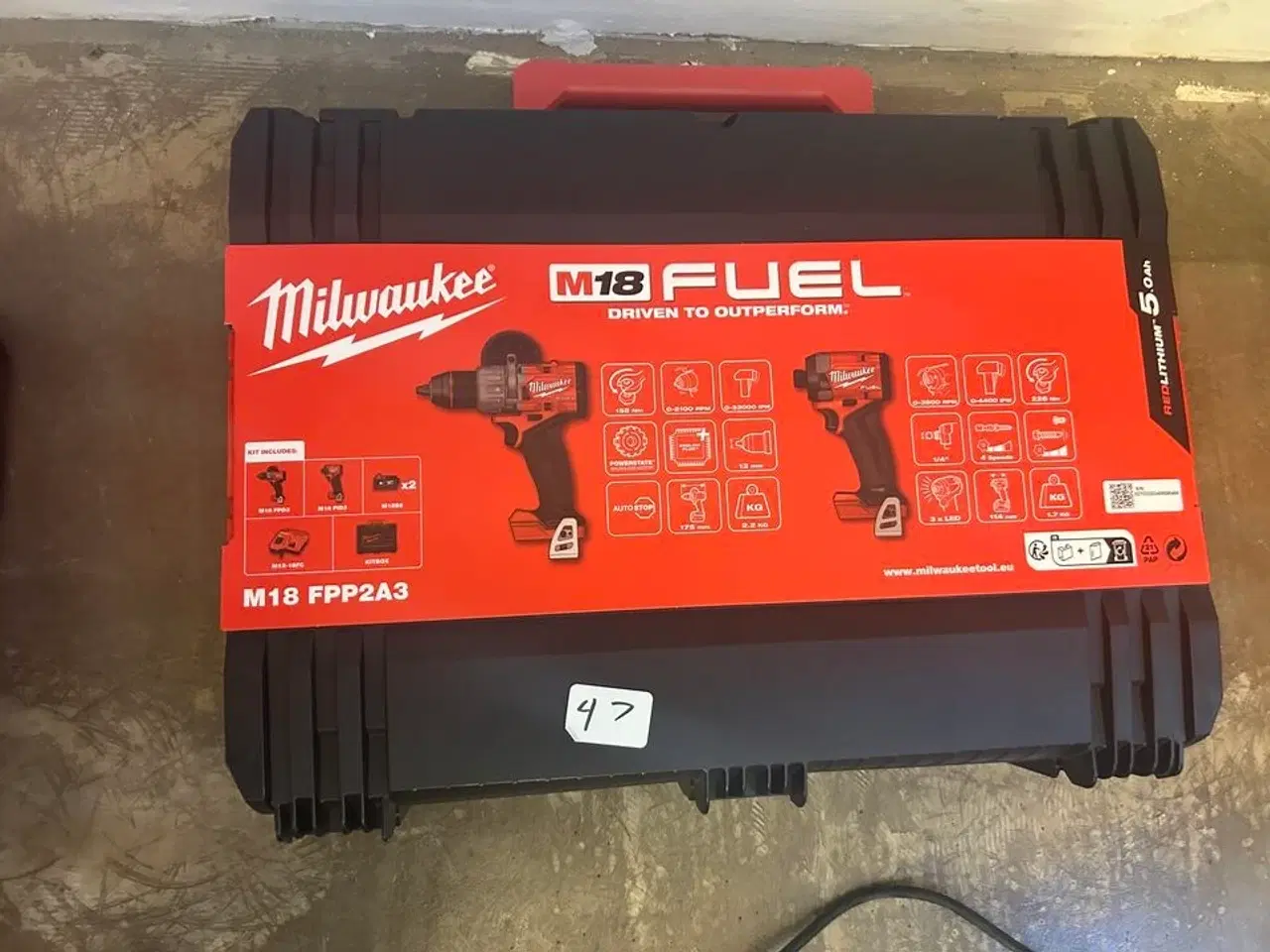 Billede 1 - MILWAUKEE Skruemaskinesæt FPP2A3