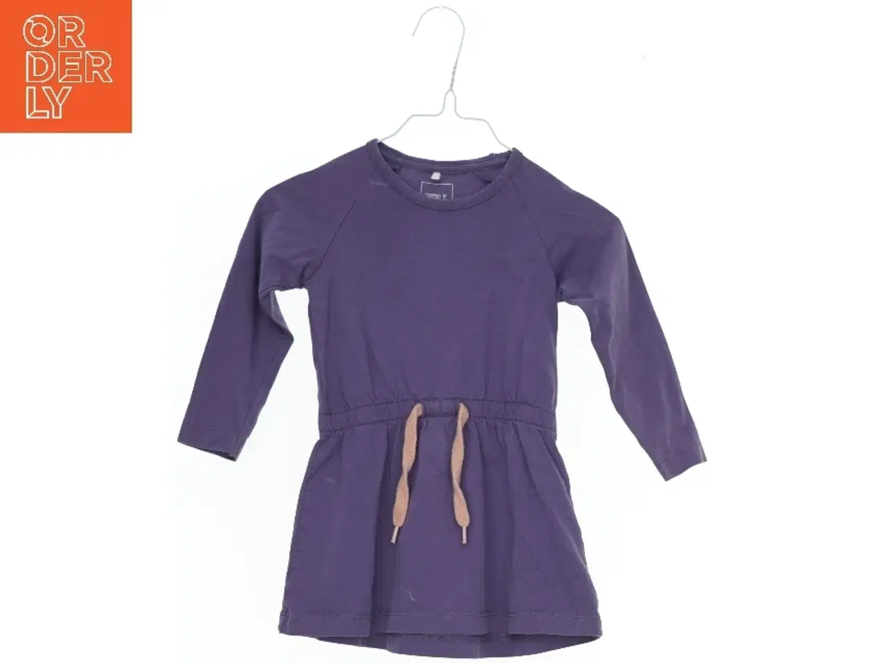 Billede 1 - Lilla kjole med lange ærmer fra Name It (str. 86)