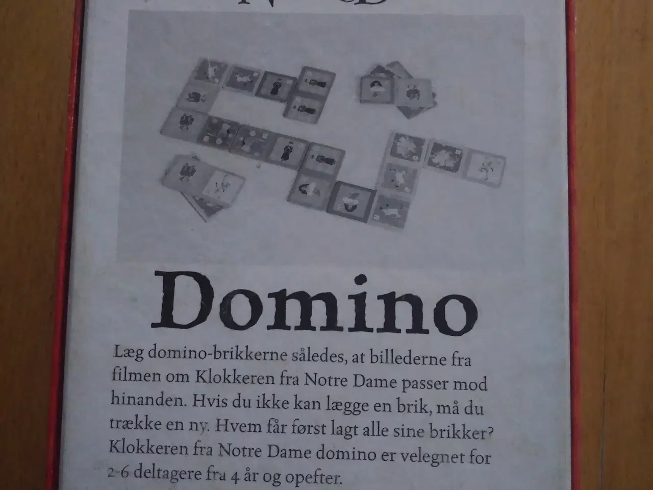 Billede 2 - KLOKKEREN FRA NOTRE DAME Domino