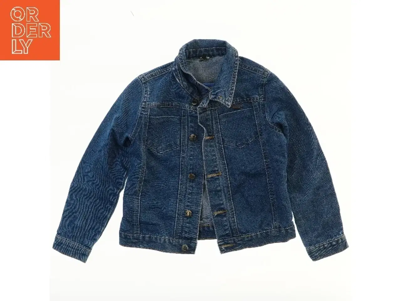 Billede 1 - Denimjakke til børn (str. 134)