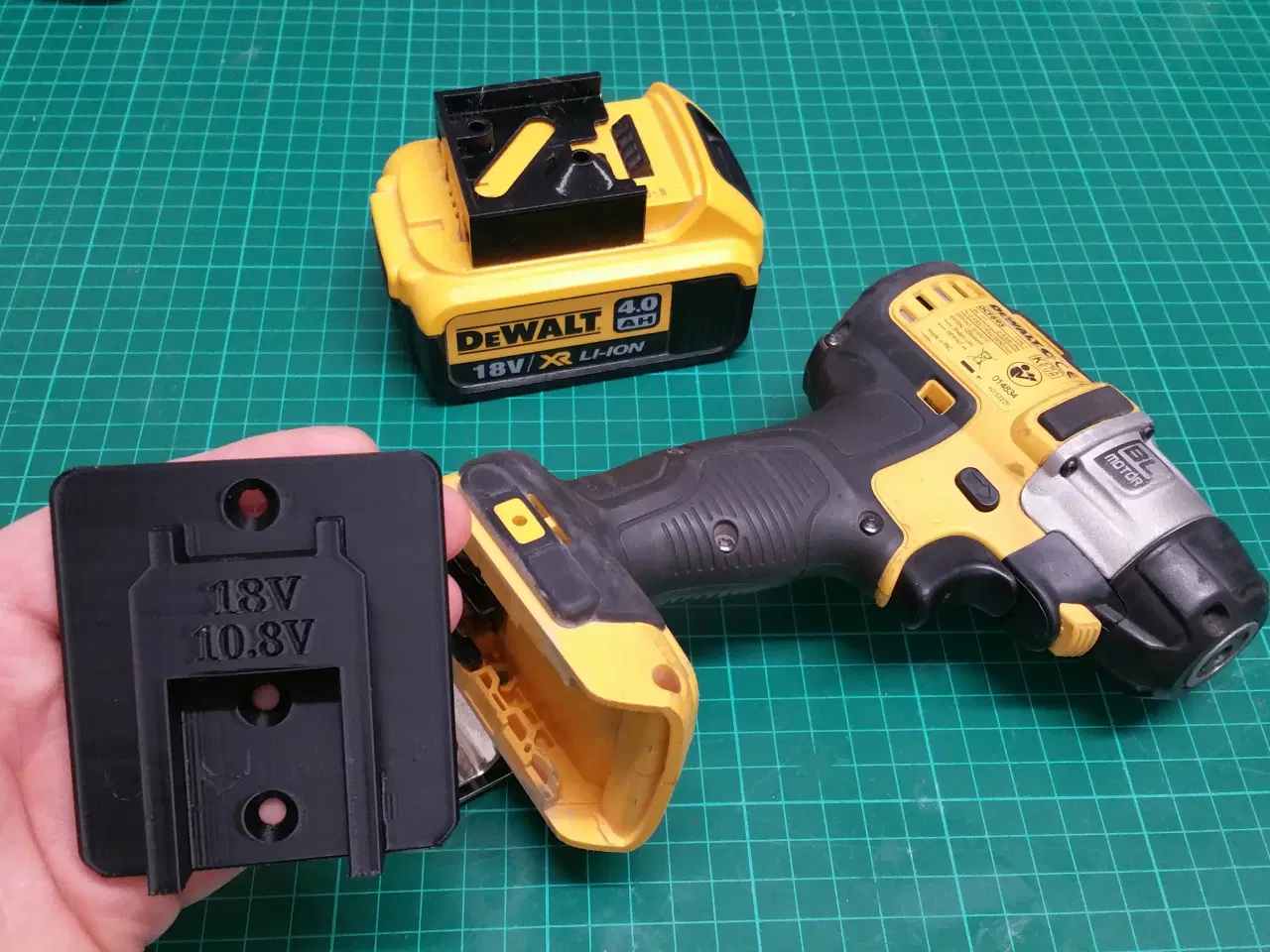 Billede 6 - Værktøjsholder Dewalt 18v/12v/10.8v - 3d print