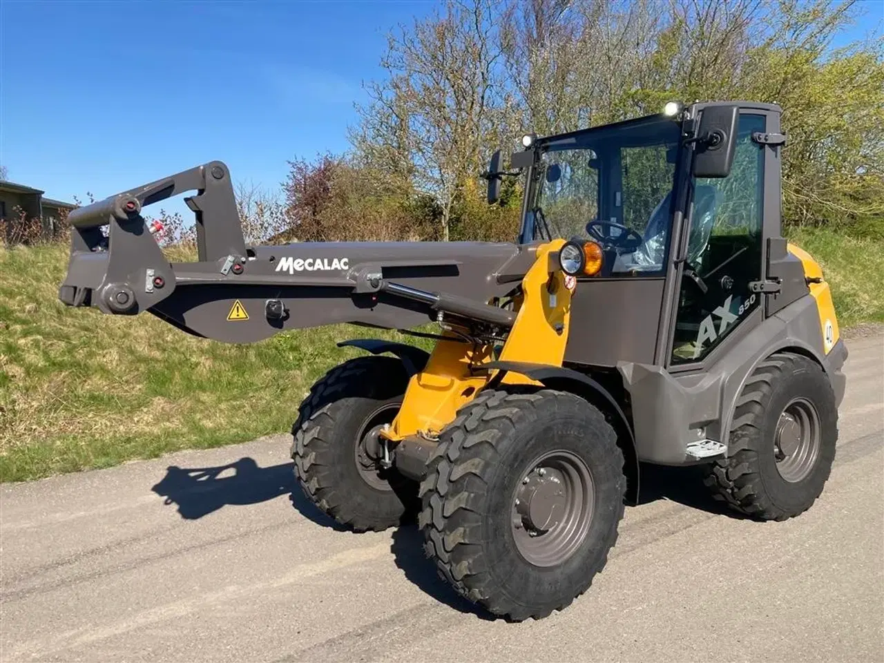 Billede 4 - Mecalac AX 850 Monobom med hydraulisk hurtigskift