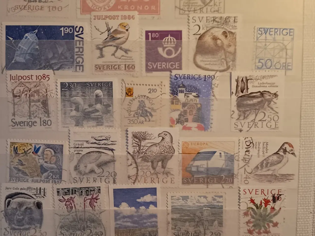 Billede 12 - Sverige frimærker