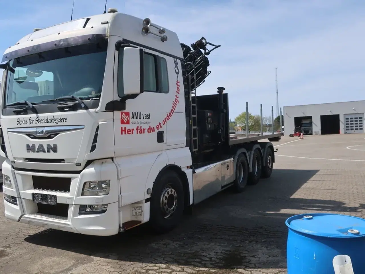 Billede 1 - Lastbil m. kran MAN TG.35 8X4-4-BL