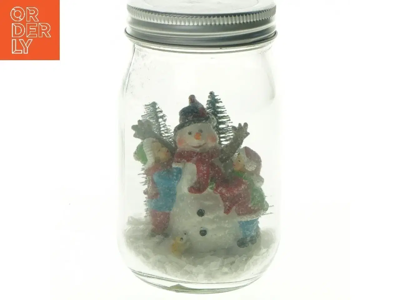 Billede 1 - Snebold julepynt (str. 13 x 7 cm)