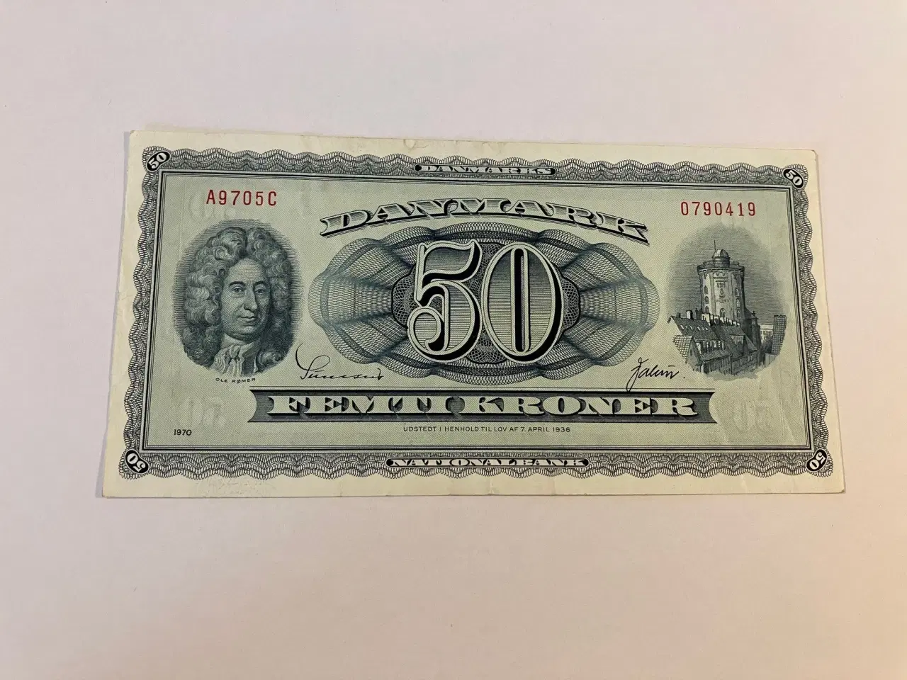 Billede 1 - 50 Kroner 1970 Danmark