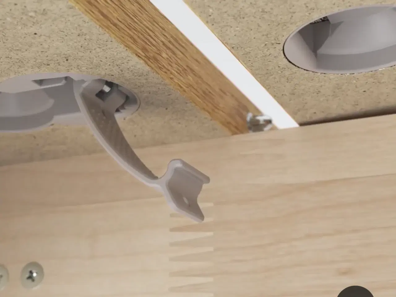 Billede 4 - Udtræks spisebord i egetræsfiner