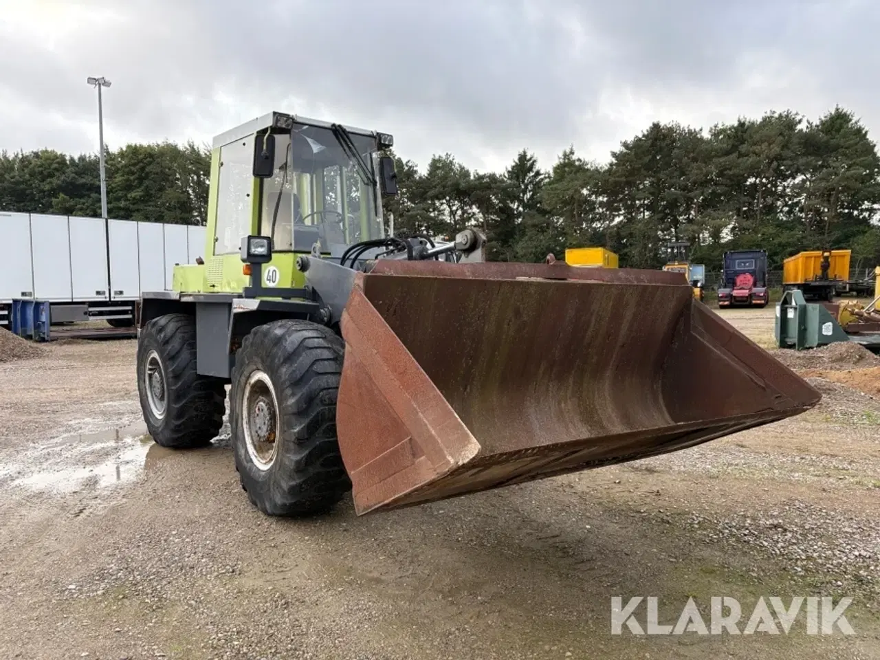 Billede 2 - Gummiged O&K L 15
