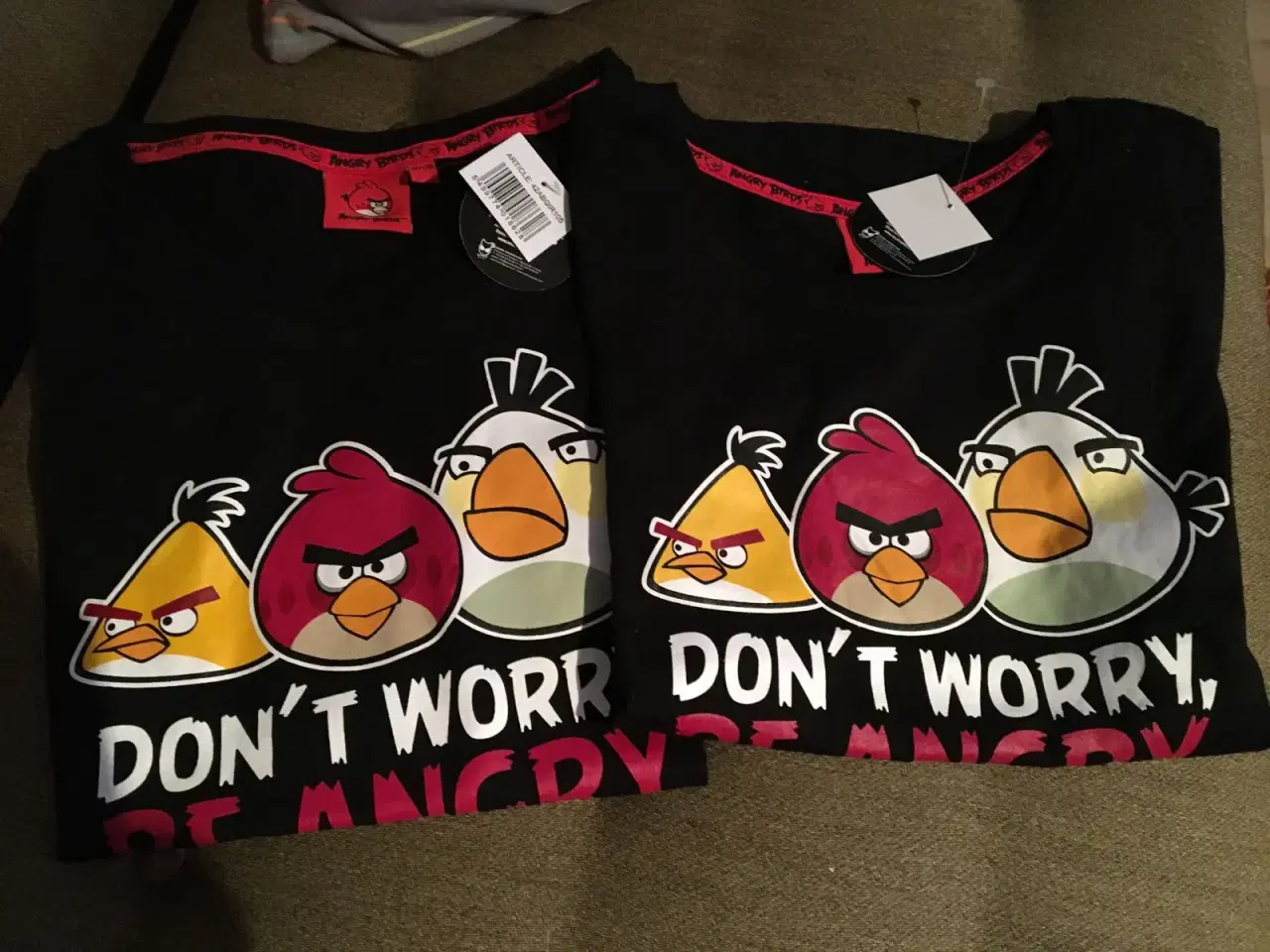Billede 1 - Angry birds t-shirt.