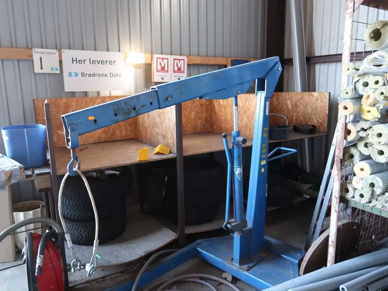 Billede 2 - Værkstedskran AC HYDRAULIC A/S WN15