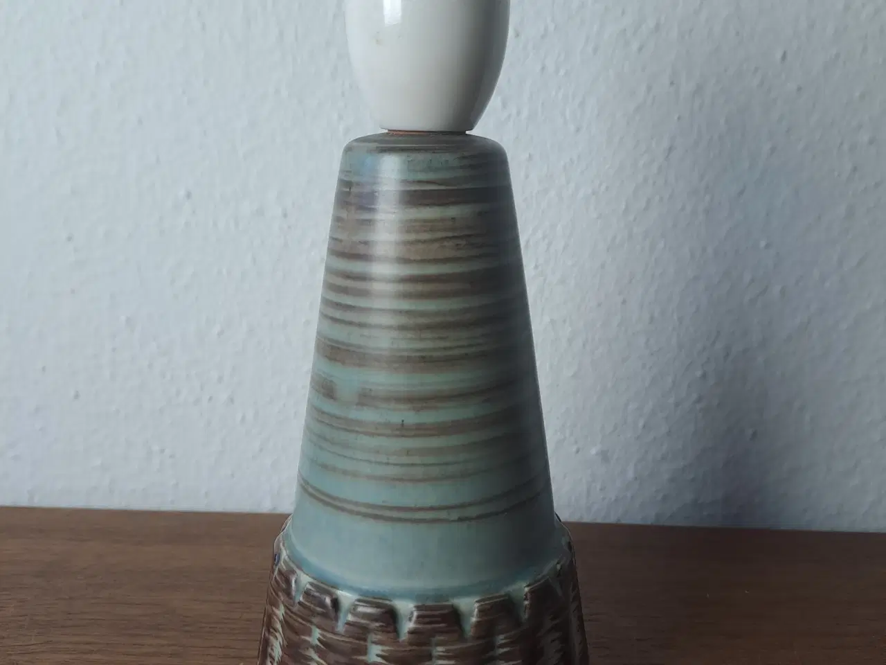 Billede 1 - Retro WG bordlampe i keramik 