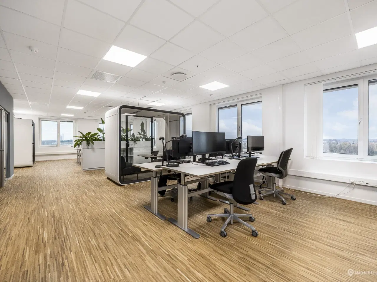 Billede 3 - Gladsaxe Company House - DGNB-certificeret kontorhus med serviceret reception. fælles kantine og mødecenter