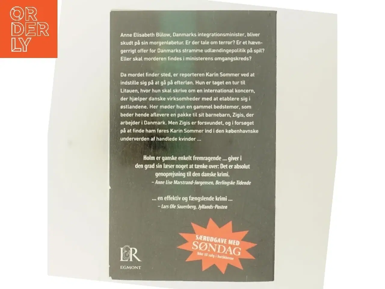 Billede 3 - Nedtælling til mord af Gretelise Holm (Bog)