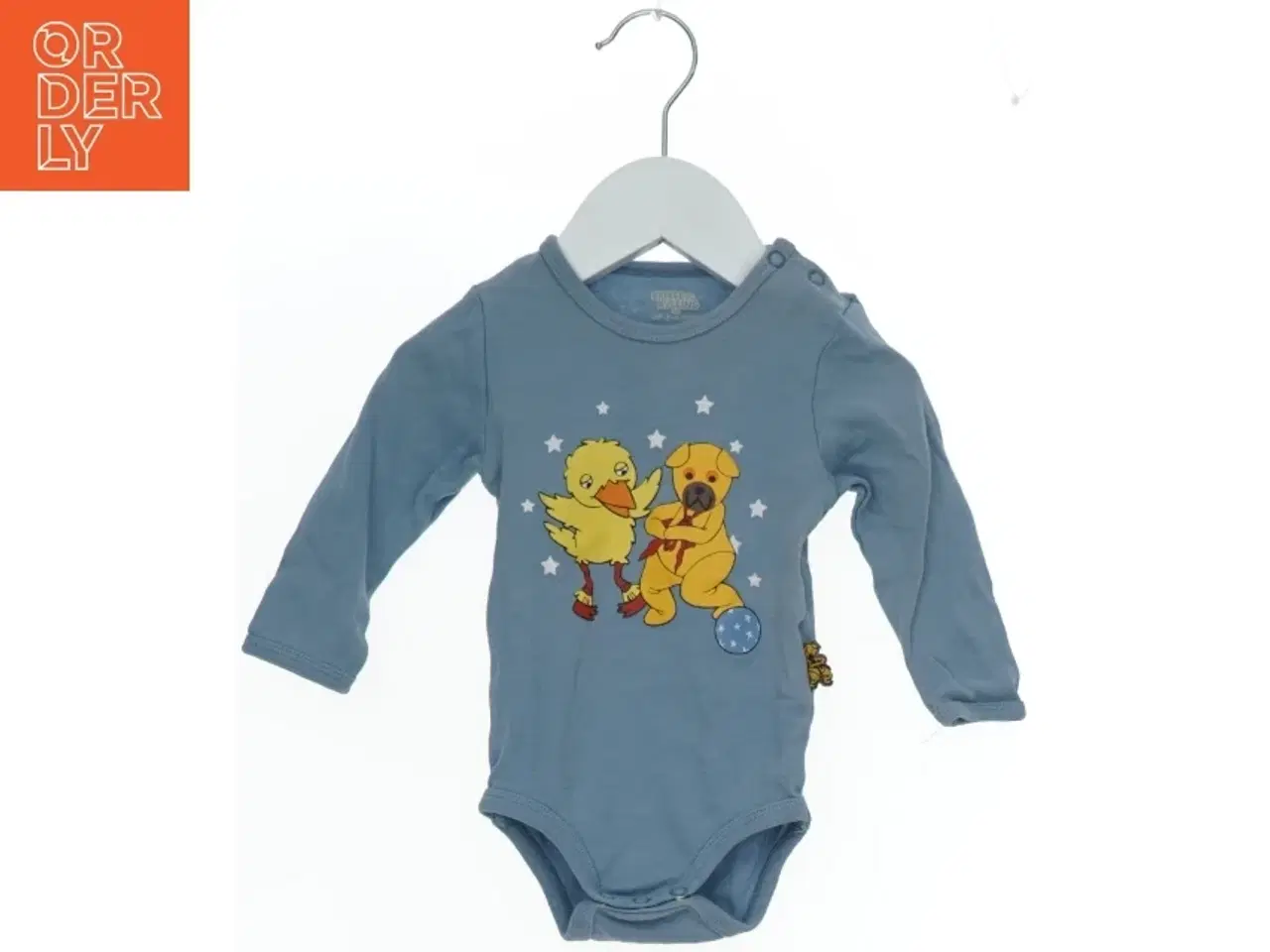 Billede 1 - Baby bodystocking med dyremotiv fra DR (str. 68)