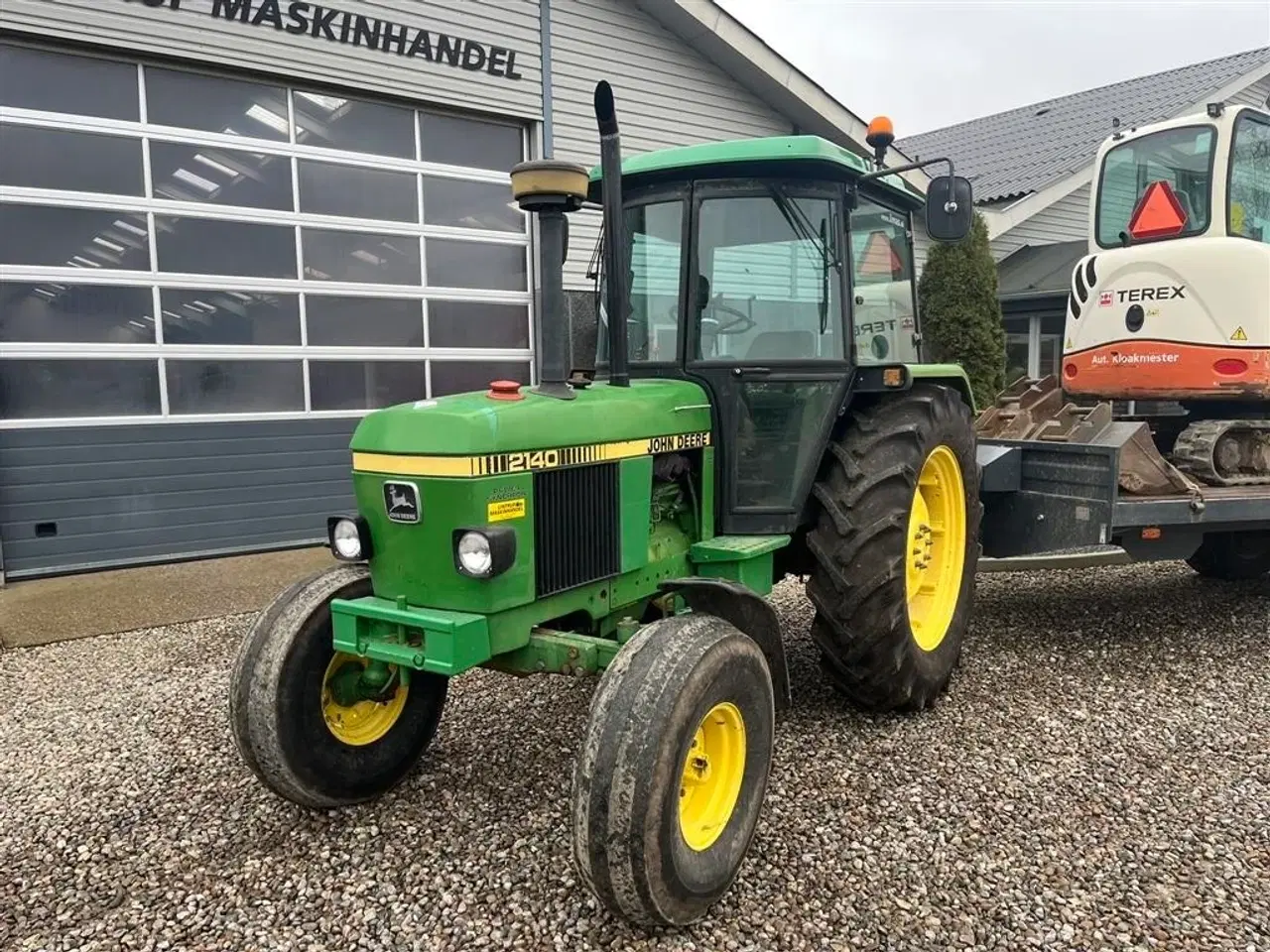 Billede 7 - John Deere 2140 SG2 Med næsten nye bagdæk