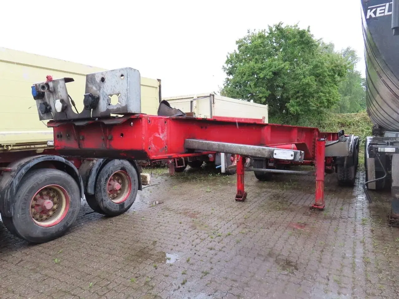 Billede 2 - Sættevogns chassis