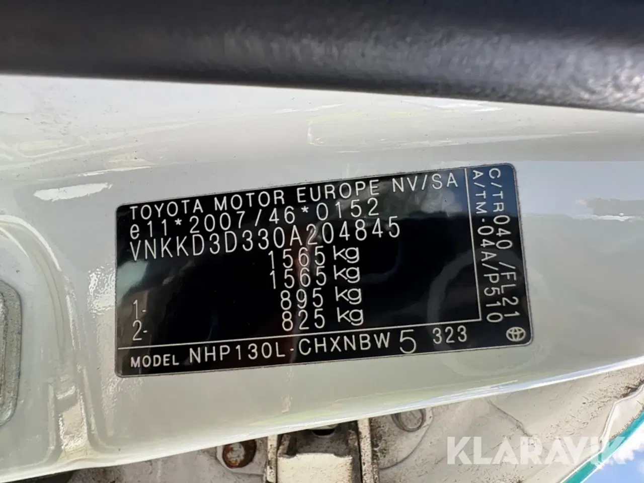Billede 6 - Varebil Toyota Yaris Van 1.5 Hybrid e-CVT