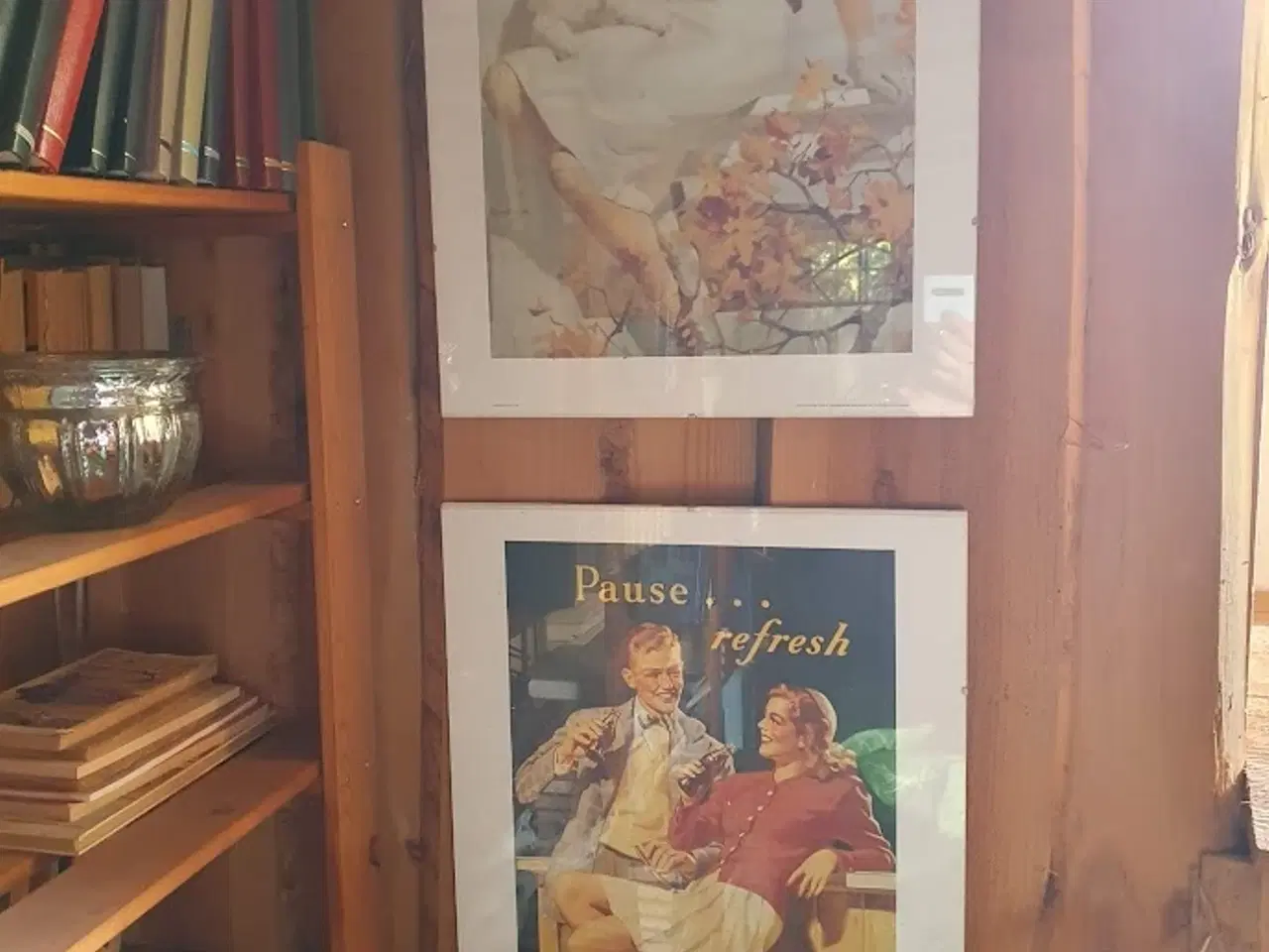 Billede 7 - Coca Cola plakater - retro, spejl og glas
