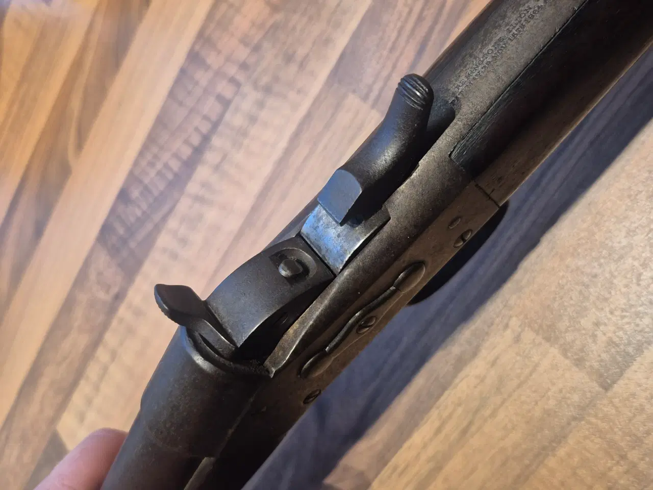 Billede 4 - Remington Rollingblock glat 1864. Flot stand. 