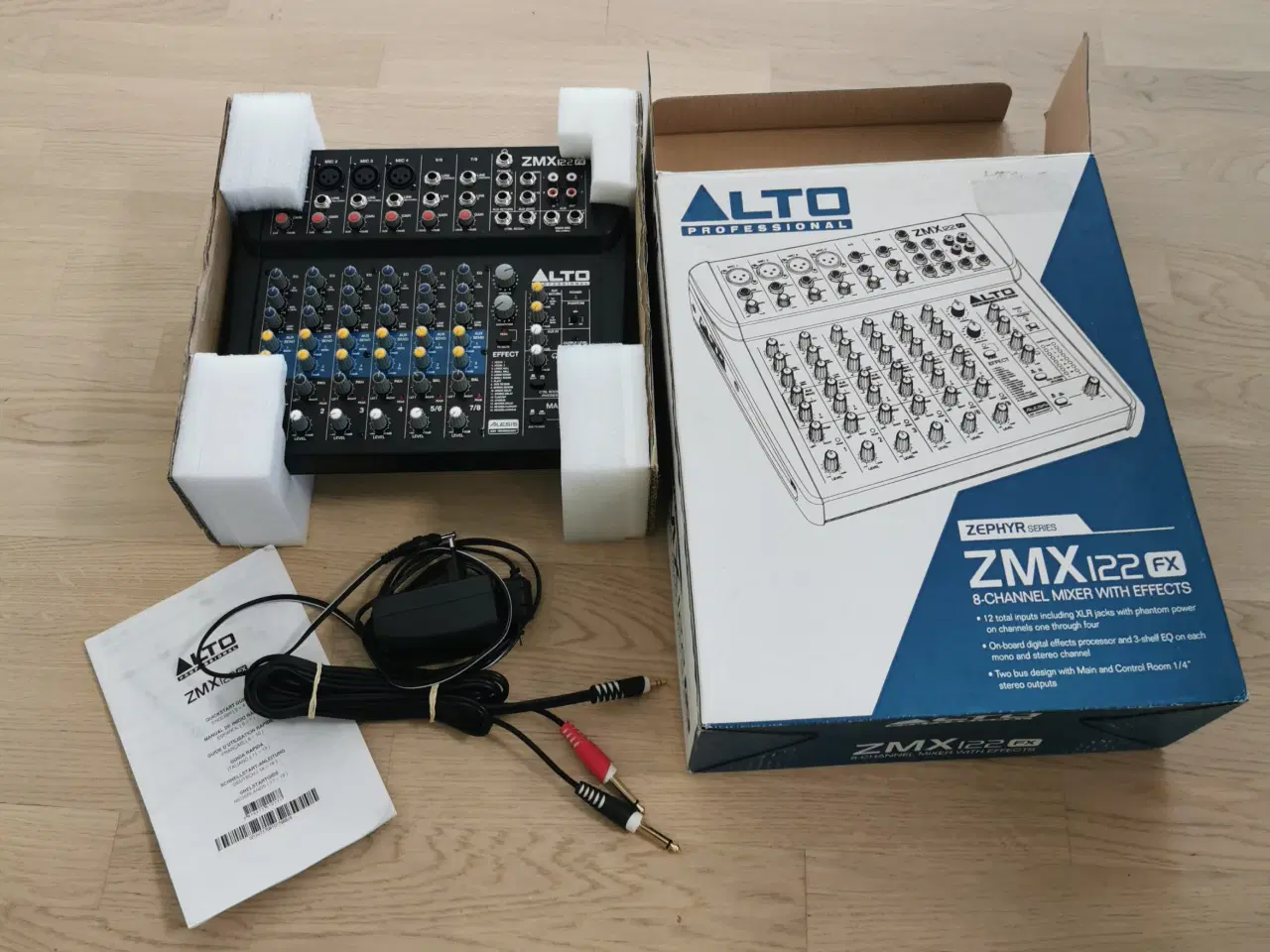 Billede 1 - Alto Professional ZMX122FX 8-Channel Compact Mixer